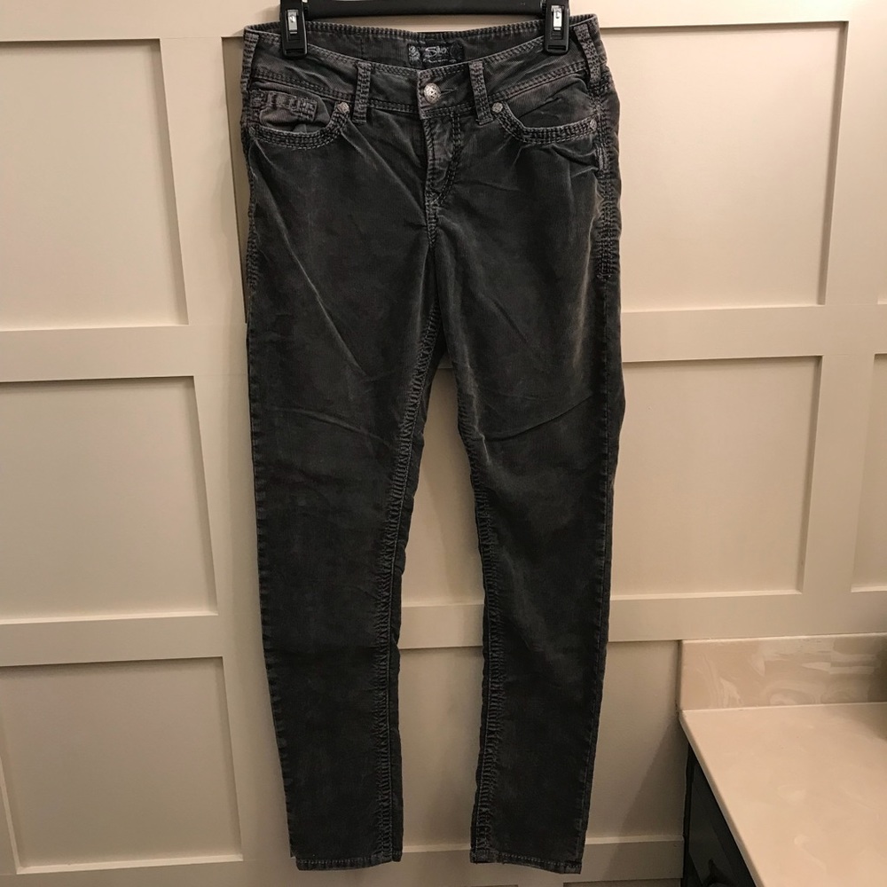Silver Suki skinny corduroy jeans